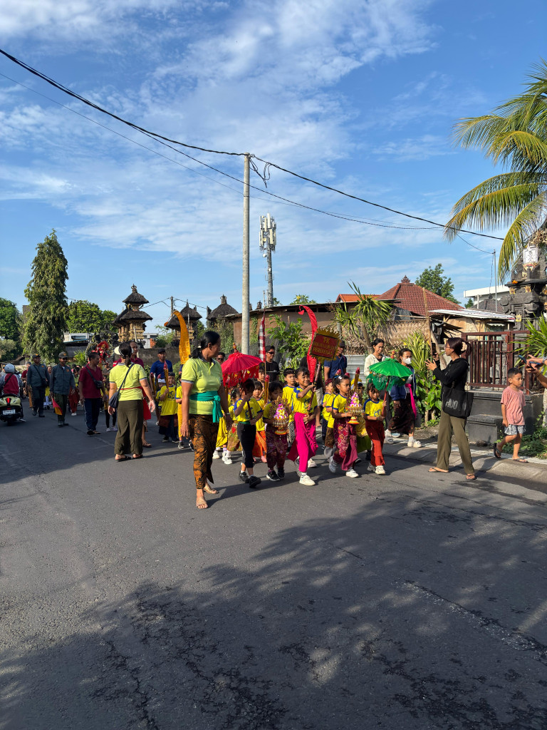 Antusiasme Anak-anak TK Dharma Kumara III Pererenan Sambut Hari Raya Nyepi Caka 1947